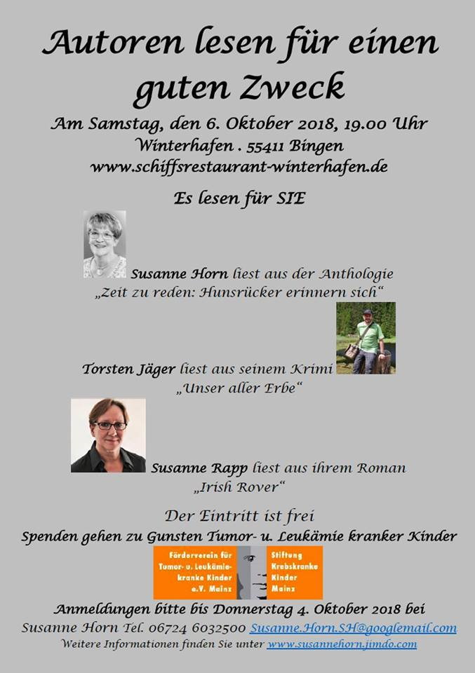 Autoren lesen für einen guten Zweck